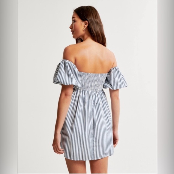 NWT Abercrombie Emerson Off-The-Shoulder Skort P X-Small - Picture 3 of 4